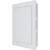 Vent Systems White ABS Plastic Access Panel 6 x 8 Inch (Cut-Out) - Access Door for Drywall, Wall, Ceiling - Electrical, Plumbing Service Wall Hole Cover - Inspection Door - 6.6 x 8.6 Inch (Outer)