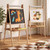 JOYOOSS Easel for Kids Ages 4-8 Easels for Toddlers Art Kids Easel Ages 8-12 Wooden Drawing Easels Double-Sided Magnetic Whiteboard Chalkboard with Paper Roll for Kid Dry Erase Board