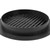 Vent Systems 6 Inch Black Soffit Vent Cover with Built-in Mesh – Round Louvered Exterior Vent Cover – 6” Plastic Air Intake & Exhaust Vent – Outdoor Wall & Under Eave Ventilation Cover