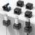 8 Pack Cord Organizer Holder,Costop Strong Adhesive Under Desk Cable Management,Magnetic Cable Clips,Wire Holder Keeper Organizer Neatly for Home,Office,Car,Desk,Nightstand,Desktop