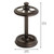 iDesign Metal Toothbrush Holder - Bathroom Cup for Bathroom Organization, The York Collection - 3.25" x 3.25" x 5.75", Bronze