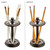 iDesign Metal Toothbrush Holder - Bathroom Cup for Bathroom Organization, The York Collection - 3.25" x 3.25" x 5.75", Bronze