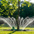 Tree Watering System - 360° Outward Spray Tree Watering Ring - Sprinkler Ring for Trees & Shrubs - Reaches The Nutrition Zone for Tree Root Watering (7 Inch)