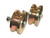 2 Pack-4" V Groove Wheel Double Bearing Sliding Gate 3000 Lbs Roller Slide+Screw