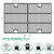 13 x 17 Cast Iron Cooking Grate for Nexgrill 4 Burner 720-0830H 720-0783E Expert 720-0789H 720-0789C, 5 Burner 720-0888N 720-0888S, 17 Inch Grids Replacement for Kenmore 41516106210 Uniflame GBC981