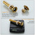 SWHYGER Bathroom Sink Drain Brushed Dark Gold Pop Up Drain With Overflow,Brass Drain Push Pop for Vessel Sink Drain Stopper with Removable Brass Strainer Basket,83606-1CB.