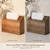 YANGQIHOME Acacia Hand Towel Box Cover Compatible with Kleenex Disposable Paper Hand Towels, Wall Mounted Paper Towel Holders, Hand Towel Holder for Bathroom, Car, Tabletop