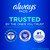 Always Ultra Thin Feminine Pads Without Wings for Women, Size 2, Long Super Absorbency, Unscented, 40 Count x 3 Pack (120 Count Total) (Packaging May Vary)
