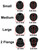 A-Focus [ 8 Pairs ] for Powerbeats Pro 2 Ear Tips L/M/S/Double Flange 4 Size Soft Silicone Replacement Fit in Case Eartips Earbuds Wing Earplug Gel Cover Compatible with Powerbeats Pro 2nd Black