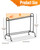 EXTCCT Tilt Basketball Rack Ball Storage Holder - Tilt Basketball Shooting Training Rack, Garage Sports Equipment Organizer, Outdoor and Indoor Rolling Balls Cart with Wheels