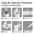 VOVO Go Portable Electric Bidet for Travel - 2 Adjustable Pressure Settings, Compact Handheld Bidet, Ideal for Personal Hygiene & Postpartum Care, Lightweight & Leak-Proof, Made in Korea - White