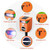 Ultrasonic Animal Repeller Solar Powered Outdoor 2 Packs, Ultrasonic Deer Repellent Devices with LED Flashing Light, Waterproof Cat Repeller for Repelling Sankes, Raccoons, Cats, Dogs, Rabbits