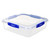 Sistema 888518 Klip It Plus Square Container, Polypropylene, 3.5 Lt