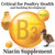 Brewer's Yeast + Probiotics + Niacin + Vitamins Supplement for Ducks, Chickens and Poultry. (Molt Recovery, Severe Stress, Egg Quality and Development) 20-Ounce PET Plastic Jar