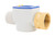 Save a Drop P3 Water Flow Meter with Heavy Duty Brass Swivel | Measure Gallon Usage from an Outdoor Garden Hose | Great for Campers | Helps Conserve Water
