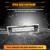 OFFKAT Front Fender LED Side Marker Lights for 1981-1991 Chevy C10 C20 C30 GMC C1500 C2500 Suburban Blazer Jimmy, Smoked Lens Side Bumper Marker Lamps, White LED Side Markers Turn Signal Light, 2 PCS