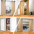 Pocket Door Privacy Lock with Hidden Handle, Recessed Flush Pull, Silver