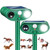 Sonic Fortress Pro Deer Repellent Devices, Racoon Repellent Outdoor Squirrel Fortress Pro Animal Repeller Cat Deterrent with Motion Sensor&Flash Light to Scare Dog Out of Garden Yard(2Pack)