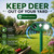Sonic Fortress Pro Deer Repellent Devices, Racoon Repellent Outdoor Squirrel Fortress Pro Animal Repeller Cat Deterrent with Motion Sensor&Flash Light to Scare Dog Out of Garden Yard(2Pack)