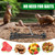 8 Pack Mole Gopher Traps for Outdoor Lawn and Garden, Heavy Duty Reusable Vole Traps, Professional Rodent Control Trapping Kit for Yard and Farm, Easy to Set (Black)