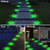 CREPOW Green Solar Dock Lights Driveway Deck Lights - 12 Packs Waterproof Outdoor LED Aluminum Dock Lighting Warning Step Light for Driveway Sidewalk Garden Pathway Yard