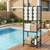 STORAGEIDEAS 3 Tier Towel Racks for Bathroom with Dividers, Free Standing Metal Towels Holder Stand with Shelf, Towel Storage Organizer Bathroom Shelf, Metal Shelving Unit, Pool Towel Rack, Black