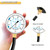UHARBOUR Manometer Gas Pressure Tester, Manometer LP Gas Pressure Tester Gauge 0-35" W.C, 1/8" NPT Fitting with Barbed Connection, 40" Hose