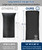 Mokeyder Enlarge Outdoor Faucet Cover for Winter Freeze Protection, 13” W x 30" H Hose Bib Covers Socks for Garden Lawn Faucets & Yard Hydrant, Reusable Long Insulated Spigot Cover, Black, 1 Pack