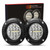 BUNKER INDUST Flush Mount LED Light Pods 5 Inch LED Work Light Bar Pair 48W Driving Bumper Lights Flood Spot Combo Off Road Fog Lights Waterproof for Tractor Truck ATV UTV Golf Cart