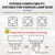 Bonlux Gx24q to E26 Adapter, Gx24q to E26/E27 Socket Adapter, Gx24 to Medium Edison Base Adapter, 4 Pin CFL Lamp Base Converter, Gx24/Gx24q to E26 Light Fixture, Remove Bypass The Ballast, 10-Pack