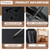 Shagoom Leather Repair Patch, 17X79 Inch Repair Patch Self Adhesive Waterproof, DIY Large Vinyl Patches for Couches, Furniture, Kitchen Cabinets, Wall （Dark Brown, 17X79 Inch）