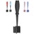 Meat Chopper, 5 Curve Blades Ground Beef Masher, Heat Resistant Meat Masher Tool for Hamburger Meat, Ground Beef, Turkey and More, Nylon Hamburger Chopper Utensil Non-scratch Utensils