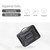 MOSISO 15-16 inch Laptop Hard Case, 15.6 inch Waterproof Shockproof Computer Bag Compatible with MacBook HP Dell, Mechanical Geometric EVA Carrying Sleeve Laptop Case Hard Shell with Handle, Black