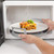 Handy Gourmet Microwave Cool Caddy w/ Handles - Carrying Tray for Bowls, Plates