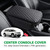 Shademax Custom for Center Console Cover Jeep Grand Cherokee L Accessories 2021-2023 2024 2025 2026 Armrest Cover Center Console Pad Leather Armrest Seat Box Cover Protector with Pockets Storage Bag
