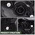 LQI Headlights Assembly Compatible with Toyota Tacoma 2005-2011 Bumper Headlamp Smoke lens Black Housing Clear Reflector Pair