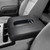 RIDLOG Center Console Armrest Cover Compatible with 2019-2026 Chevy Silverado & GMC Sierra, PU Leather Arm Rest Protector Pad for 40/20/40 Split Bench Jump Seat Console, Black Carbon Brazed Leather