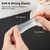 36PCS Self Adhesive Silicone Gel Pads 6 Sheets - Round Soft Spot Pads for Foot Drum Dampeners