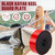 Amylove 1 Pcs Kayak Keel Guard Self Adhesive DIY Kayak Keel Guard for Fiberglass Boat Protector Tape for Aluminum Boat Canoe Hull Prevent Scratches Damage Scars from Rocks Oyster Beds Black (5ft)