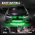 OPT7 Aura Pro RGB LED Grille Lights with App & Remote Control, 4pcs 12" Light Strips, Waterproof Front Grill Valence, Music Sync, Multi-Color Exterior Lighting Kit, Universal for Cars Trucks Vans SUV