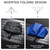 G4Free 46 Inch Inverted Small Travel Umbrella Compact, Reverse UPF 50+ UV Protection Umbrella 10 Ribs Windproof for Rain Double Canopy with Vent Automatic Open Close