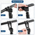 TRIWONDER Adjustable Stem 25.4 31.8mm ± 85 Degree 90/110/145mm Handlebar Stem fBike Stem Riser or Mountain Bike, Road Bike, MTB, BMX (25.4 x 90mm, Fit 25.4mm Handlebar (31.8mm Stem + 25.4mm Shim))