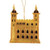 St. Nicolas- White Tower London - Embroidered Christmas Ornament - Zari