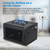KEYFANCLUB Dual 120mm High CFM Computer Fans with AC Plug, AC 110V - 240V Variable Speed Fan, Cooling for Server Closet Cabinet Mining Machine Chassis Workstation