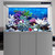 AWERT 72x24 inches Vinyl Underwater Theme Aquarium Background Colorful Coral Tropical Fish Undersea World Fish Tank Background