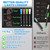 Magnetic Dry Erase Menu Board for Fridge (16x12) - Weekly Meal Planner Blackboard w/ 4 Magnetic Chalk Markers & Wiping Cloth - Chalkboard Organizer for Dinner Menus & Grocery Lists by Yes4Quality
