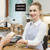 1PC Order Here Pick Up Here Signs, Double-Sided Durable PVC Modern Order Here with Arrow Hanging Sign for Restaurant, Cafes, Bakery, Ice Cream Stand And Bars Counter