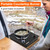 CUSIMAX Hot Plate, Single Burner Electric Cooktop, 1500W Electric Burner Hot Plate for Cooking with Adjustable Temperature, Portable Countertop Burner Stainless Steel, Black, New Model