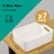 OWill 7 Pack Plastic Storage Bins, 4.2L Small Organizer Baskets with Handles, Pantry Cabinet Bathroom Classroom Storage Containers, Colorful Shelf Bins for Home Kitchen Closet Organization