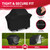 NEXCOVER 72 Inch Grill Cover - 600D Heavy Duty Waterproof and Weather Resistant BBQ Cover for Weber, Char Broil, Nexgrill, Holland - Fade Resistant, Black